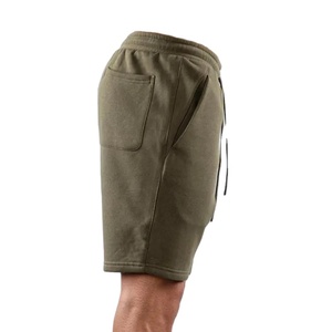 กางเกงขาสั้นออกกำลังกายสำหรับผู้ชาย ลายพิมพ์ เอวสูง ซิปหน้า ผ้ายืดผสมโพลีเอสเตอร์ กันยับ กันน้ำ ระบายอากาศได้ดี - Product Image 2