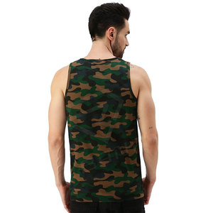 Meilleur débardeur de fitness respirant décontracté pour hommes, course ample, séchage rapide, polyester/coton écologique, grande taille, sport en gros - Product Image 3