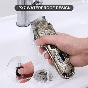 Tondeuse Électrique Professionnelle Sans Fil pour Nez et Corps, Étanche IPX7, Kit de Tondeuse et de Coupe Cheveux avec Manuel d'Utilisation en Français, Cadeau - Product Image 4