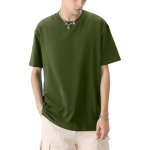 T-shirt oversize en coton lourd streetwear 320 g/m², mode décontractée - Product Image 6