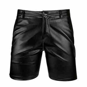 Men's Knee Length <b>Shorts</b> 2024 Genuine Leather <b>Shorts</b> for Men Custom Logo <b>Cool</b> and Breathable Slim Fit <b>Shorts</b> for Men - Product Image 5
