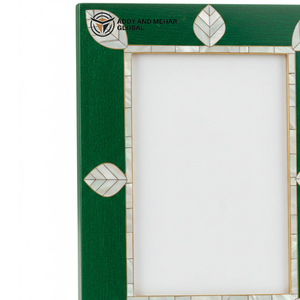 Natural Mother of Pearl Shell <b>Photo</b> <b>Frame</b> Premium MOP Inlay <b>Frame</b> for Wedding, Home & <b>Gift</b> Use - Product Image 3