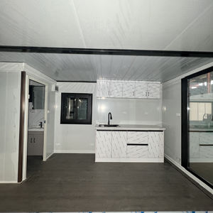 Nouvelle conception de <span class=keywords><strong>maison</strong></span> conteneur modulaire préfabriquée de luxe avec extension coulissante pour l'aménagement extérieur - Product Image 3