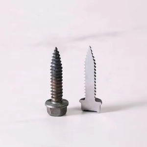 Sujete acero inoxidable 304 aleación de acero M6x38mm tornillo hexagonal bimetálico tornillo autorroscante autoperforante endurecimiento de alta frecuencia - Product Image 1