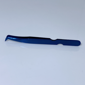 Pince à épiler pour faux cils en acier inoxydable de qualité fine droite et incurvée - Product Image 3