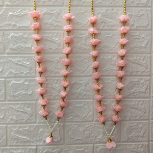 Fleur en mousse Milni Mala pour Baraat Swagat Mens Mala, mariages hindous/sikhs/punjabi Milni Mala, mariée marié Mala, faveurs de pendaison de crémaillère - Product Image 1