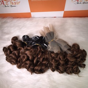 Extensions de cheveux vierges non traités de qualité Remy vietnamien, longs et ondulés, pour femmes, couleur océan - Product Image 2