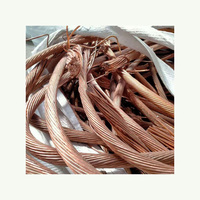 Fil de cuivre pur 99.94% min d'alimentation déchets de métaux non ferreux 4 Awg fil de cuivre fil de cuivre nu