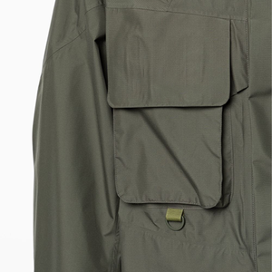 Chaqueta Cortavientos con Capucha de Diseño Personalizado OEM de Alta Calidad, con Cierre y Múltiples Bolsillos, para Hombre, Talla Grande - Product Image 5