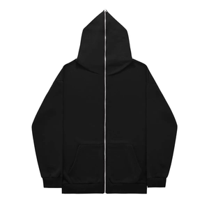 Sudadera con capucha cuadrada de ajuste Premium elegante y cómoda para hombres y mujeres de manga ancha y marca bordada de alta calidad para invierno - Product Image 1