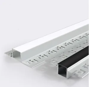 O perfil da caixa de luz LM conduziu o canal de alumínio da extrusão da tira para drywall de luzes conduzidas