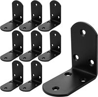 Support d'angle en métal robuste de haute qualité en forme de L pour la fabrication et le montage de tôles en grande quantité