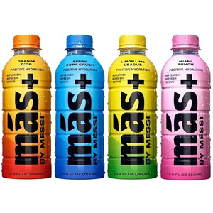 Mas by Messi Boisson d'hydratation Miami Punch 355ml Fournisseur de boissons sportives en gros - Product Image 1