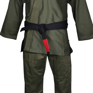 Tenue de judo légère avec logo personnalisé, 100 % Spandex/Polyester, extensible, respirante, durable, séchage rapide, 2 ensembles - Product Image 6