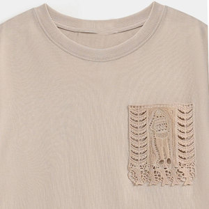 Camisetas Extra Grandes de Alta Calidad para Mujer, de Algodón/Poliéster, con Estampado Personalizado, para Verano - Product Image 6