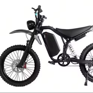 Vélo électrique pour adultes, pneus larges 20"x4.5", moteur 350W, batterie 48V 10Ah, 7 vitesses, freins à disque doubles, pliable, étanche, pour tout-terrain - Product Image 1