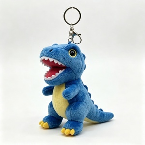 Llavero de Peluche Personalizado de Dinosaurio T-Rex con Relleno de Algodón PP, Adorable y Pequeño, para Halloween, Unisex - Product Image 1
