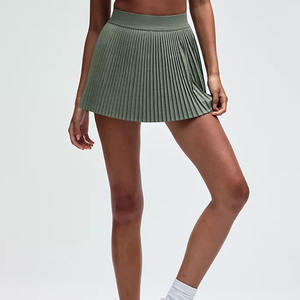 Jupe de sport avec poche, short de golf, vêtements de sport, taille haute, plissée, pour le fitness, le tennis, pour femmes - Product Image 4