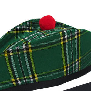 Chapeau Glengarry avec logo personnalisable au prix de gros avec chapeaux d'extérieur authentiques - Product Image 4