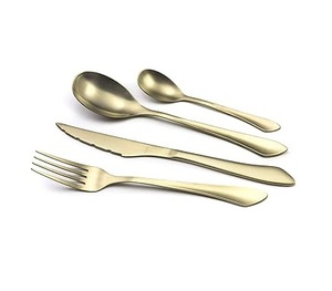 Ensemble de couverts de couleur or de haute qualité Nouveau design Ensemble de couverts de taille personnalisée pour une utilisation de fête de mariage au meilleur prix. - Product Image 2