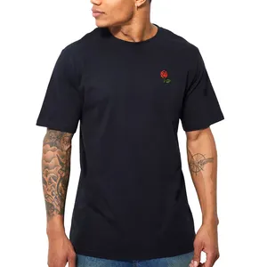 T-shirts brodés 100% coton lettre hommes impression chemises graphique T-shirt personnalisé 2024 Top Design bonne qualité chemises personnalisées