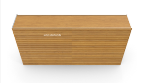 Mostrador de recepción de Bar de tienda comercial/Escritorio de recepción de oficina extensible de estilo moderno Mostradores de recepción contemporáneos Mesa de mostrador - Product Image 2