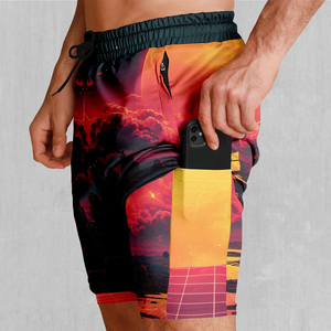 Pantalones cortos de verano de alta calidad para hombre, de secado rápido, cómodos, transpirables, logotipo personalizado, sublimación, servicio OEM disponible - Product Image 3