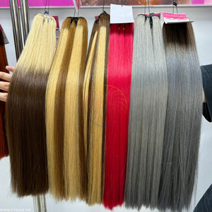 Most Reputable Vietnamese Raw Hair Vendor Wholesale Double Drawn Double Weft Vietnamese Raw Premium Hair - Product Image 4