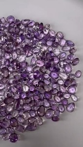 天然紫水晶混合切割宝石AAA质量卓越光泽高清晰度闪亮宝石低价松散宝石 - Product Image 2