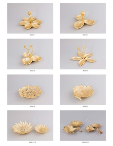 Modern Gold Plated Aluminium Casted Metal Bowl sets Hot Selling Sustainable Wedding <b>Tableware</b> Kitchenware Decorative - Product Image 6