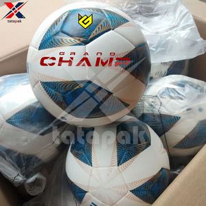 Alta calidad por encargo tamaño 5 entrenamiento partido fútbol azul blanco Color balón de fútbol para deportes - Product Image 3