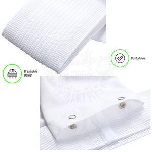 Garde d'aine en cuir haut conception de couverture complète pour la protection de la hanche de la jambe entraînement de boxe confortable écologique 2025 à vendre - Product Image 4