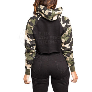 Sudadera Corta con Capucha Personalizada con Logotipo para Mujer, Sudadera Corta Informal para Mujer, Ropa Casual para Mujer 2026, Hecho en Pakistán - Product Image 4