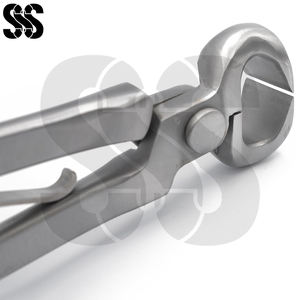 Coupe-ongles en acier inoxydable de haute qualité, outils de coupe de précision pour maréchal-ferrant, résistant à la rouille, longue durée de vie, tranchant, pour les pieds de cheval - Product Image 2