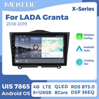 MEKEDE X40 UIS7865 8+128G 2K QLED AKM DSP Kabelloses CarPlay Android Auto für LADA Granta 2018-2019