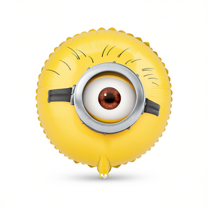 Ballon Minions en aluminium 43 cm, décoration de fête, sac de 2 pièces - Product Image 2