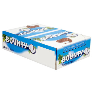 Venta caliente Bountys Chocolate 50g, Premium Cocoa Candy, Precio de fábrica al por mayor, Snack dulce de la mejor calidad, Paquete a granel para venta al por menor - Product Image 3