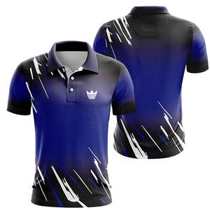 Camiseta de Golf Sublimada Personalizada para Hombre, Ecológica, de Secado Rápido, Manga Corta, Precio al por Mayor - Product Image 3