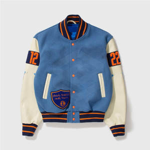 Chaqueta con letras de invierno ligera hecha a medida para hombres con cuello levantado nuevo estilo - Product Image 1