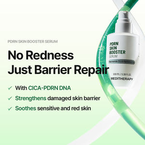 Sérum Booster pour la Peau MEDITHERAPY PDRN & Centella Asiatica 100ml pour le Visage, le Cou et le Corps - Réparation et Apaisement de la Barrière Cutanée - 30 pièces/boîte - Product Image 4