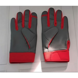 Guantes de Bateo de Béisbol Profesionales de Cuero Cabretta Premium OEM, Más Vendidos, Acolchado de Palma para Adultos, Logotipo y Color Personalizados - Product Image 5