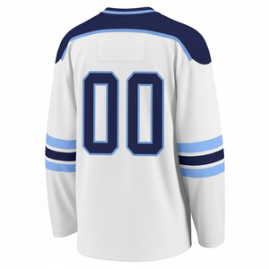 Uniformes de Hockey sobre Hielo Personalizados, Camisetas con Estampado por Transferencia de Calor con Nombres y Números Personalizados, Logotipo Frontal del Equipo, Bordado Transpirable - Product Image 2