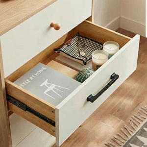 Poignées de meubles de cuisine modernes en alliage de zinc, style Mid-Century, noir mat, tirants de tiroir, couleur personnalisée, pour commodes et portes de placards de chambre - Product Image 6