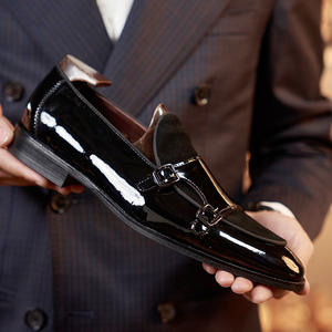 Chaussures de ville en cuir de porc de haute qualité avec absorption des chocs et surface imperméable pour hommes - Product Image 2