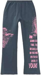 Ensemble de survêtement pour homme surdimensionné, pantalon de survêtement évasé, derniers survêtements, survêtement personnalisé imprimé à l'écran, survêtement en strass, ensemble de survêtement à capuche - Product Image 5