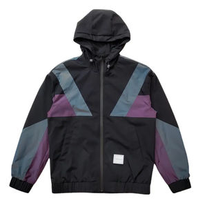 Veste coupe-vent en toile matelassée brillante pour homme 2025, col montant, logo sur le devant, manteau d'hiver personnalisé - Product Image 1