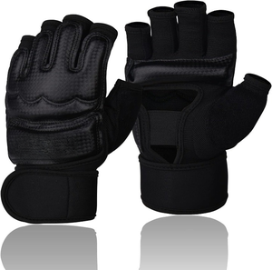 Premium Quality half Finger Kick Boxing MMA <b>Gloves</b> Fitness Training Kickboxing MMA <b>Gloves</b> Adults High Quality Sports OEM Service - Product Image 5