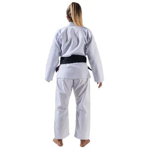 Conjuntos de Uniformes de Karate de Entrenamiento Unisex Hechos a Medida, Ligeros, Elásticos, Transpirables, de Secado Rápido, de Spandex/Poliéster con Logotipo Frontal - Product Image 6