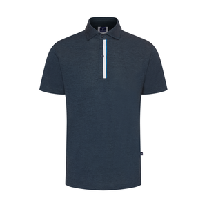 เสื้อโปโลดูดซับเหงื่อของผู้ชายเสื้อโปโลแบบดั้งเดิมจากผู้ผลิตขายส่งผลิตในเวียดนาม - Product Image 1