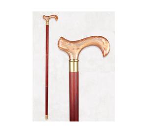 Canne en laiton d'inspiration vintage pour les amateurs de style classique, offrant un aide-marche fonctionnel - Product Image 3